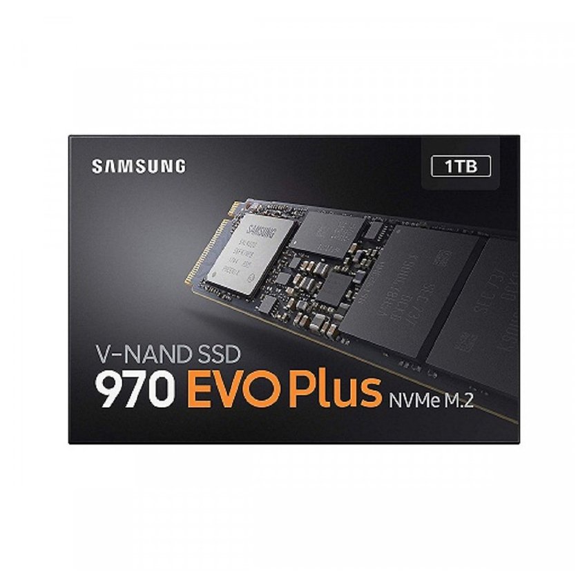Ổ cứng SSD Samsung 970 EVO Plus 1TB M.2 2280 PCIe NVMe 3x4 (Đọc 3500MB/s - Ghi 3300MB/s) - (MZ-V7S1T0BW)