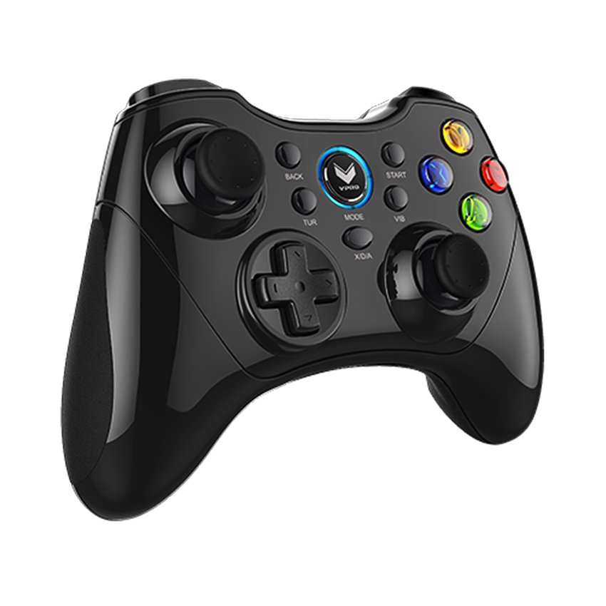 Tay cầm chơi game không dây Rapoo V600S Màu đen 