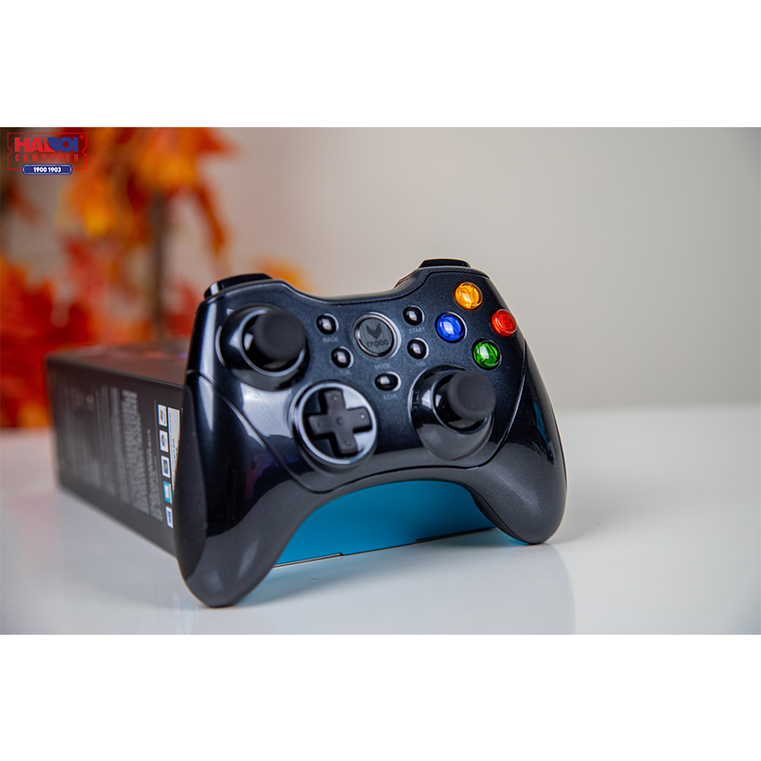 Tay cầm chơi game không dây Rapoo V600S Màu đen 