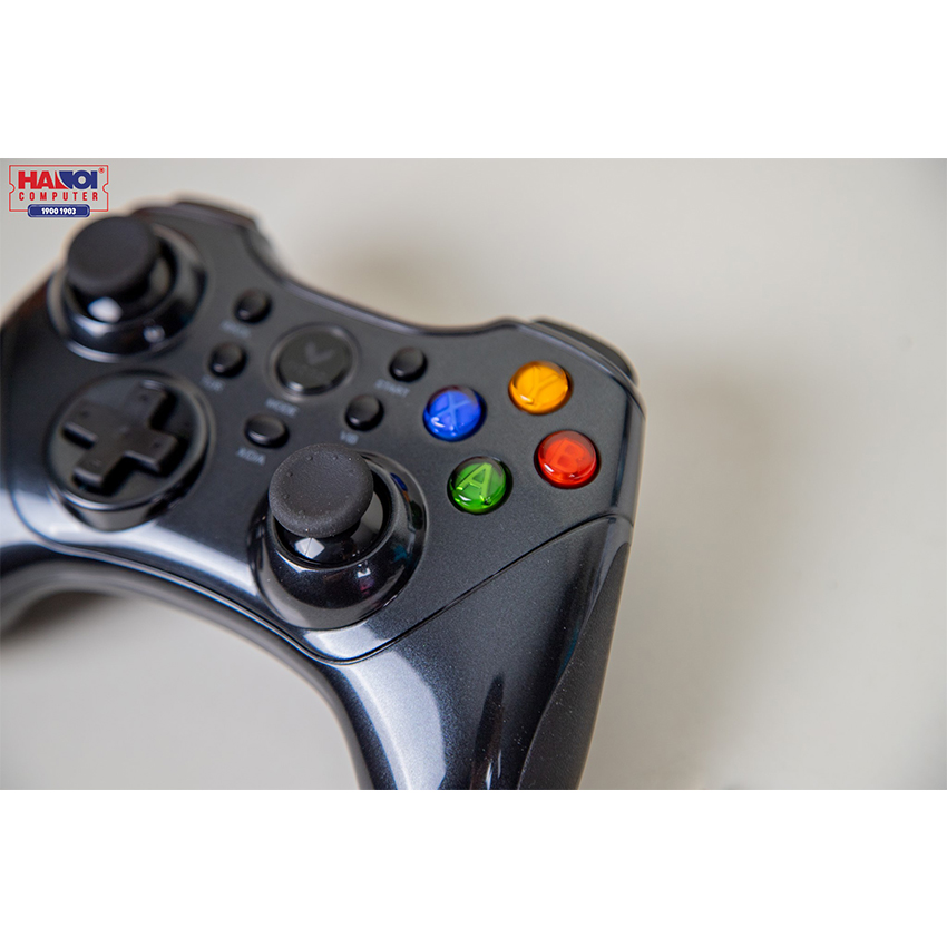 Tay cầm chơi game không dây Rapoo V600S Màu đen 