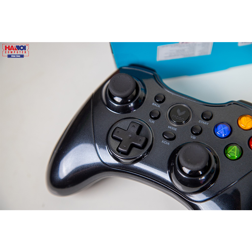 Tay cầm chơi game không dây Rapoo V600S Màu đen 