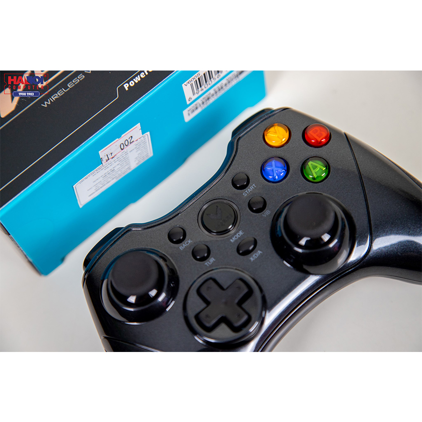 Tay cầm chơi game không dây Rapoo V600S Màu đen 