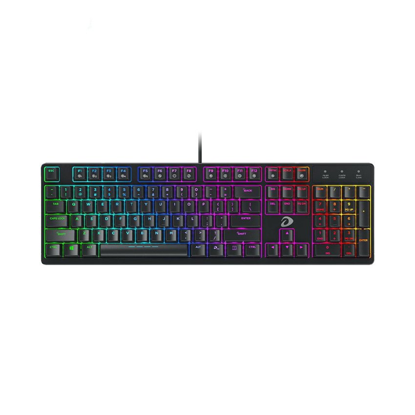 Bàn phím cơ Dareu EK1280 RGB black (USB/Brown sw)