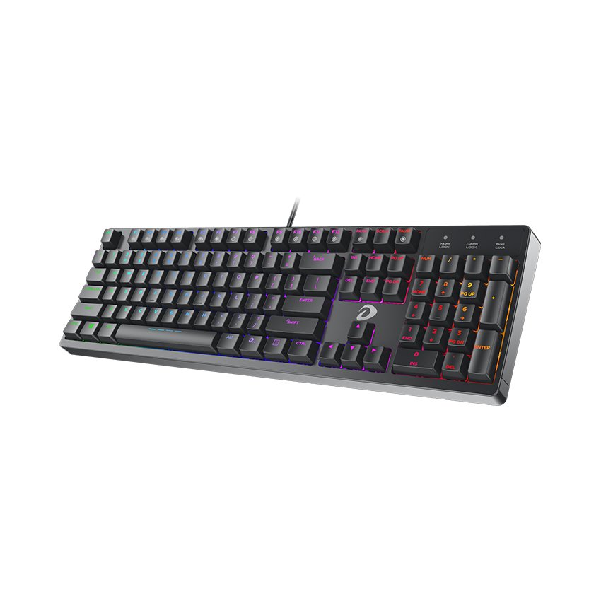 Bàn phím cơ Dareu EK1280 RGB black (USB/Brown sw)