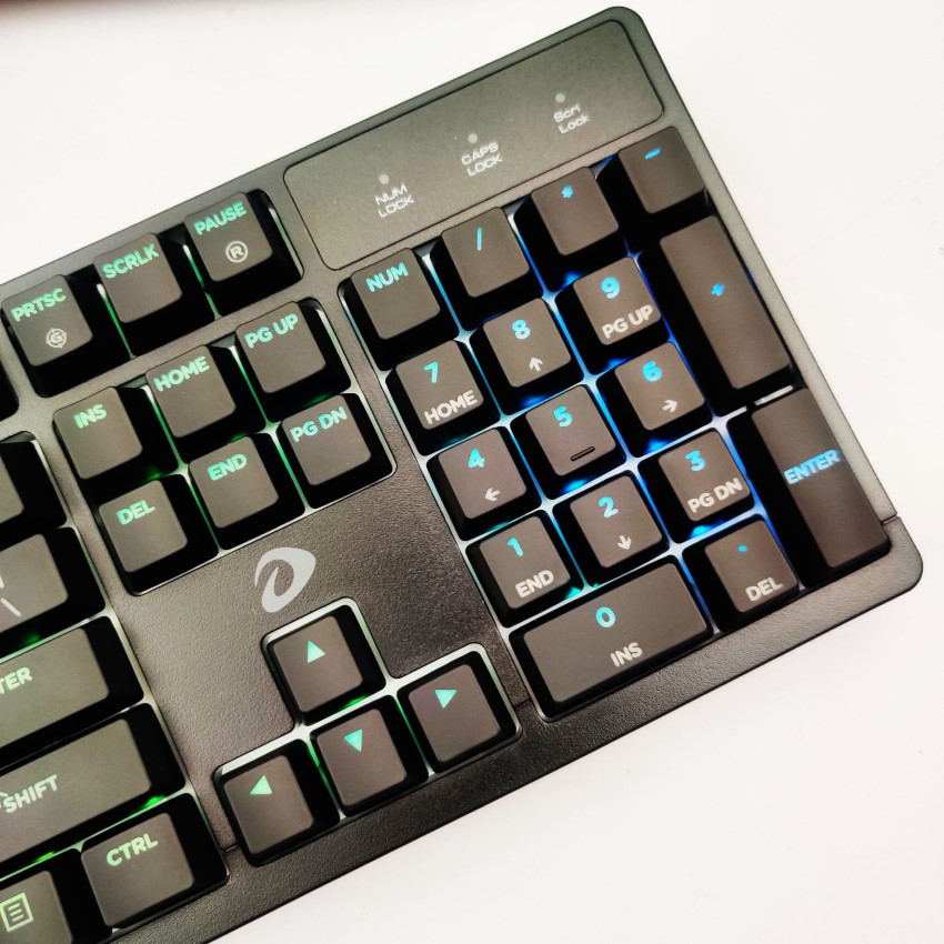 Bàn phím cơ Dareu EK1280 RGB black (USB/Red sw)