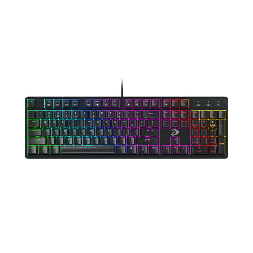 Bàn phím cơ Dareu EK1280 RGB black (USB/Red sw)