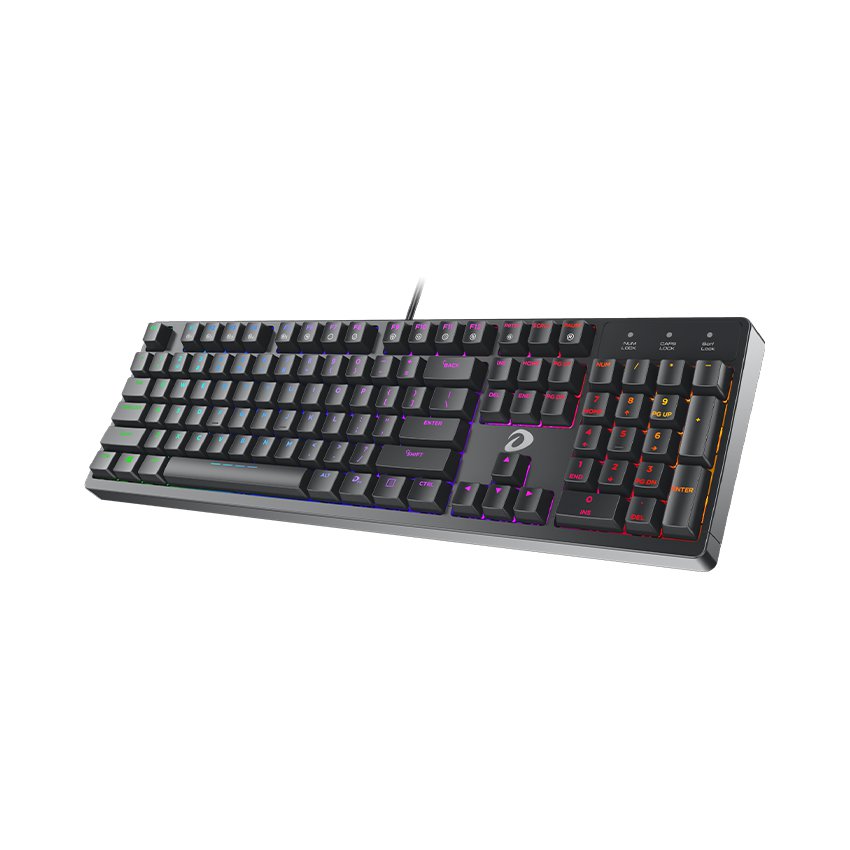 Bàn phím cơ Dareu EK1280 RGB black (USB/Red sw)