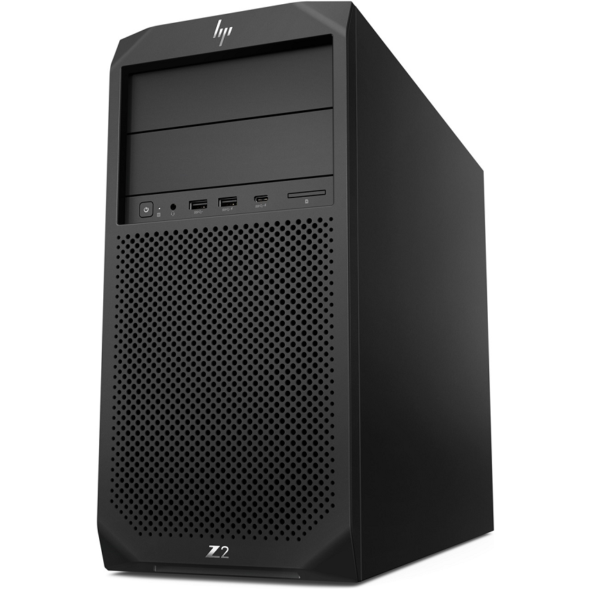 Workstation HP Z2 Tower G4 (Xeon E-2124G/8GB RAM/1TB HDD/Quadro P620 2GB/DVDWR/K+M/Dos) (4FU52AV)