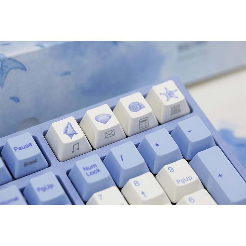Bàn phím cơ Varmilo VA108M Sea Melody - Mechanical Cherry Red switch