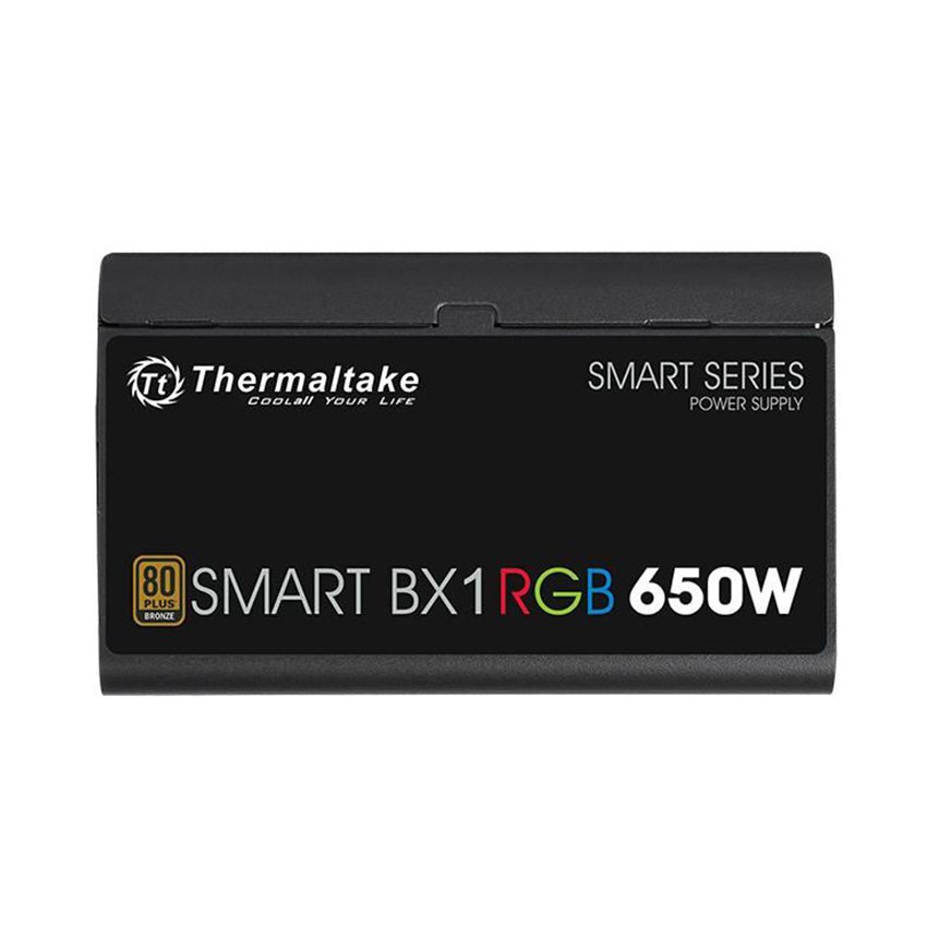 Nguồn Thermaltake Smart BX1 RGB 650W (80 Plus  Bronze/Màu Đen/Fan RGB)