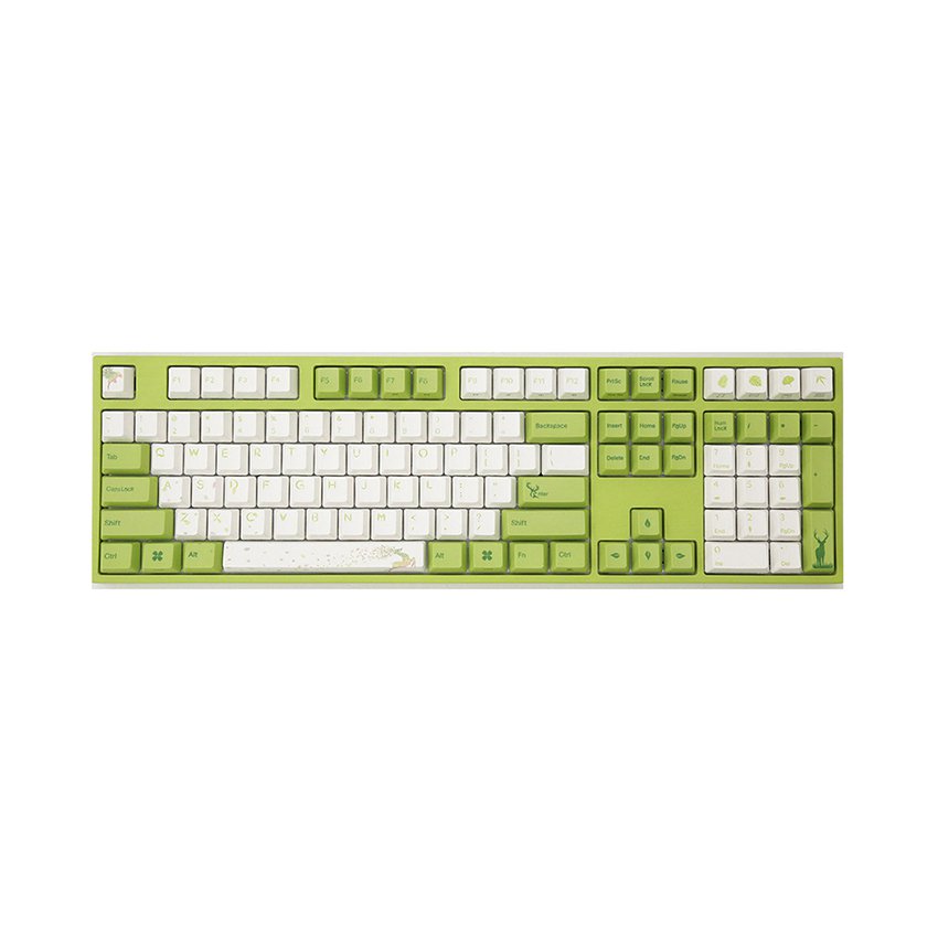 Bàn phím cơ Varmilo VA108M Fairy Forest - Mechanical Cherry Red switch