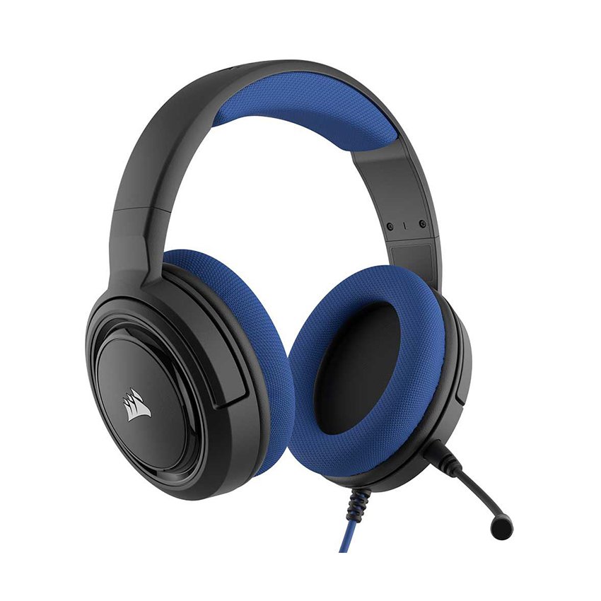 Tai nghe Corsair HS35 Stereo Blue