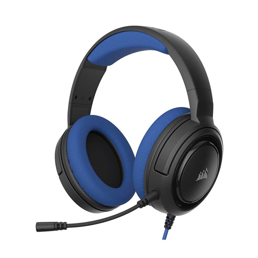 Tai nghe Corsair HS35 Stereo Blue