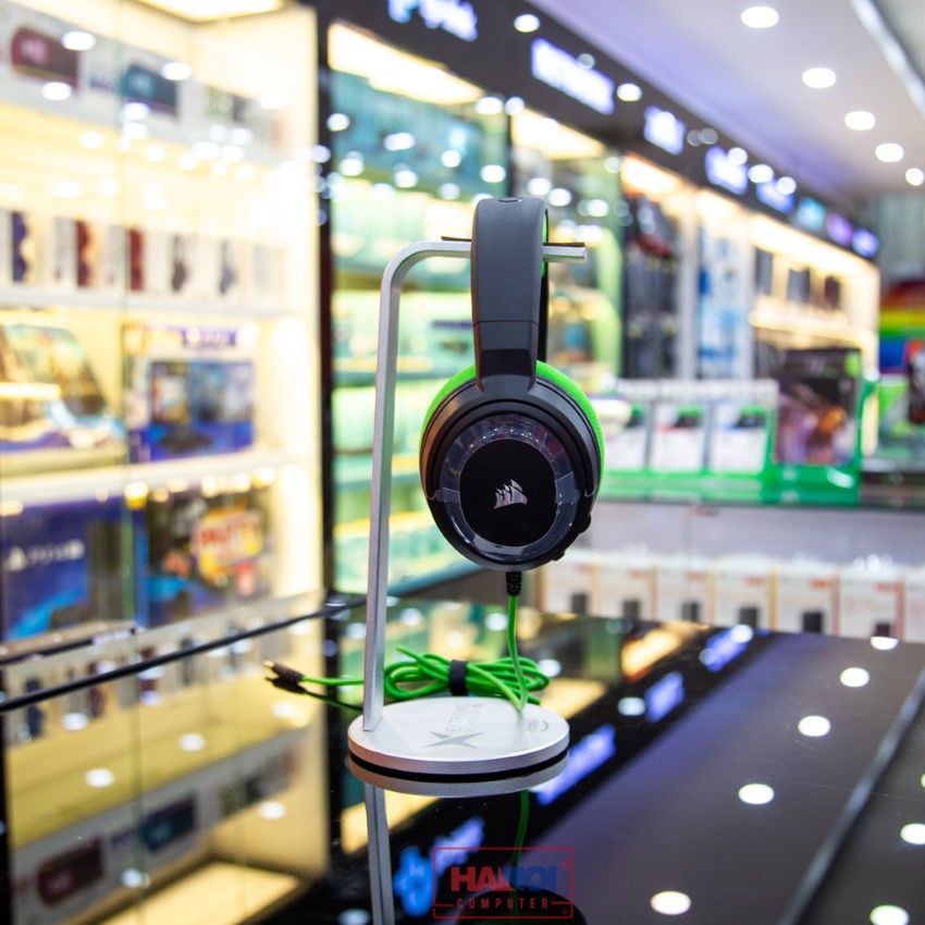 Tai nghe gaming Corsair HS35 Stereo Green