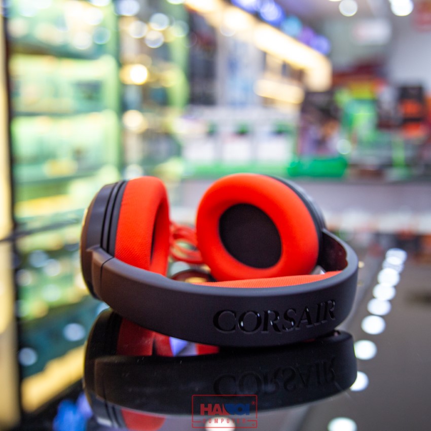 Tai nghe Corsair HS35 Stereo Red