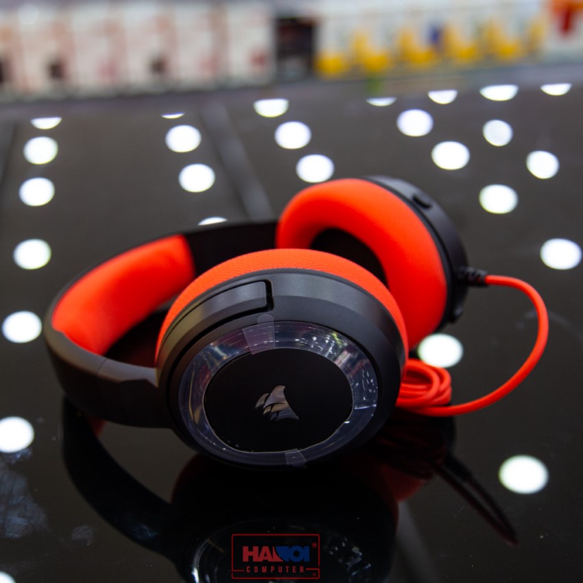 Tai nghe Corsair HS35 Stereo Red