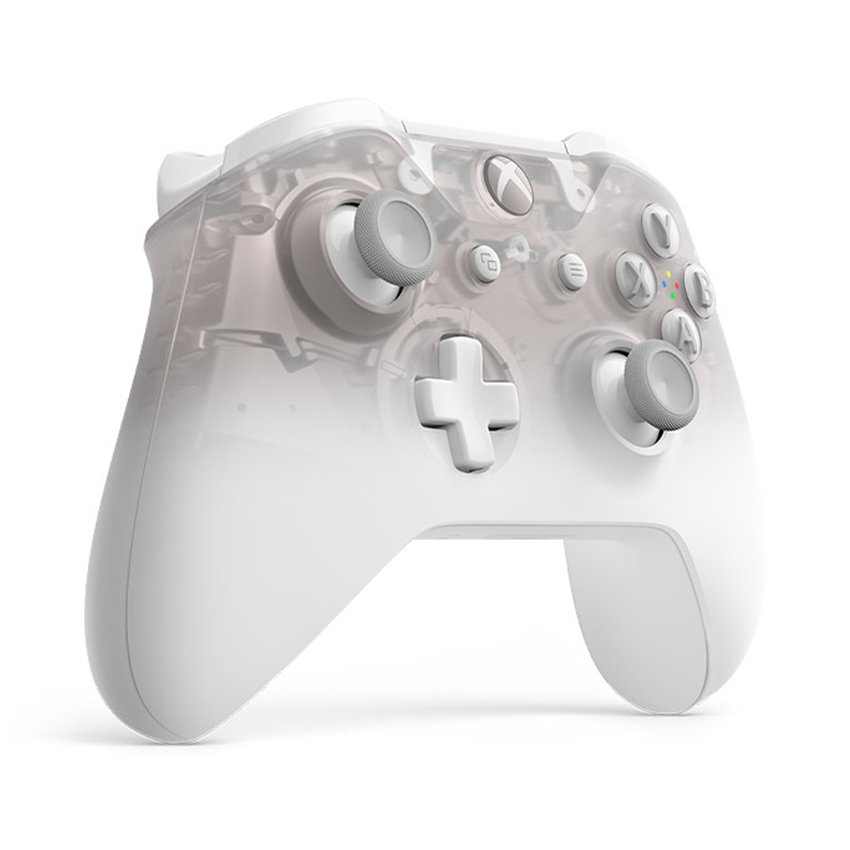Tay cầm chơi game không dây Xbox One S - Phantom White