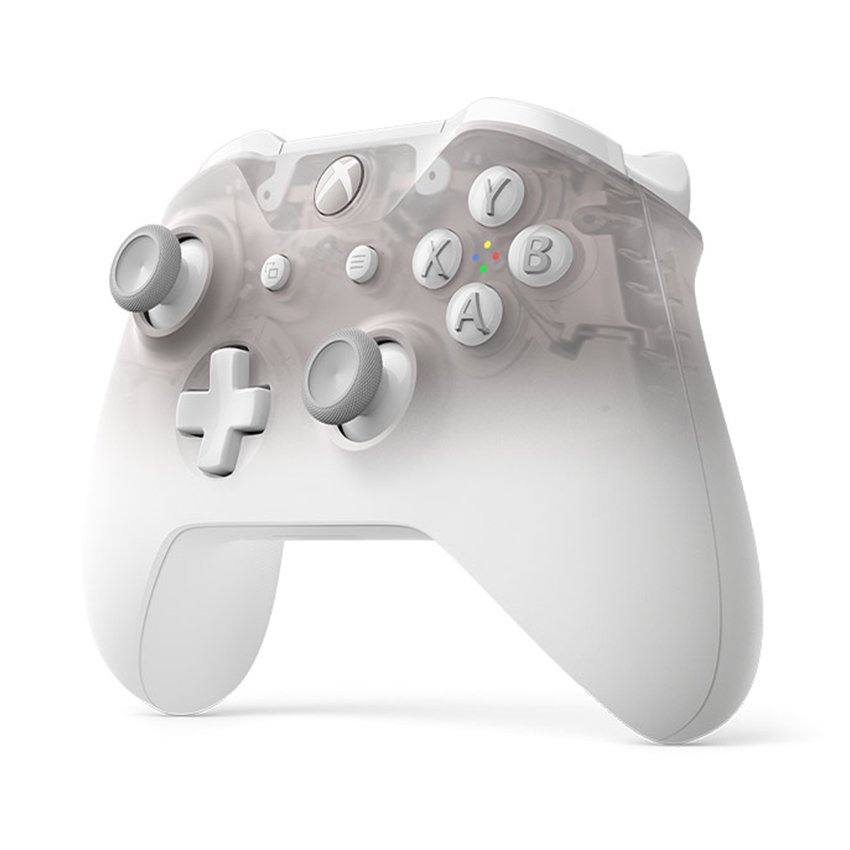 Tay cầm chơi game không dây Xbox One S - Phantom White