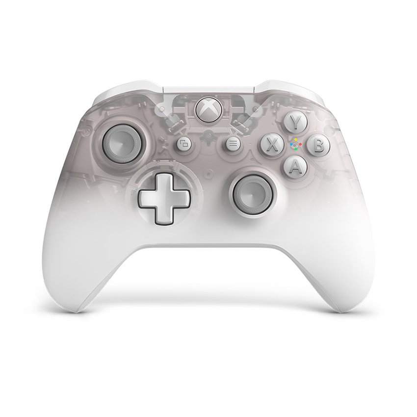Tay cầm chơi game không dây Xbox One S - Phantom White