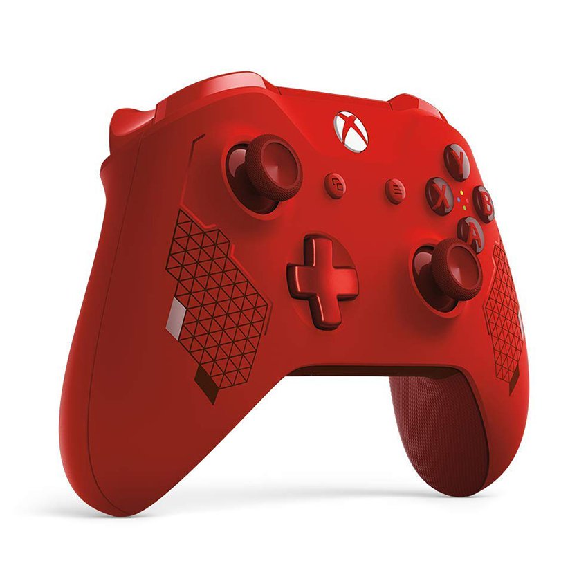 Tay cầm chơi game không dây Xbox One S - Sport Red