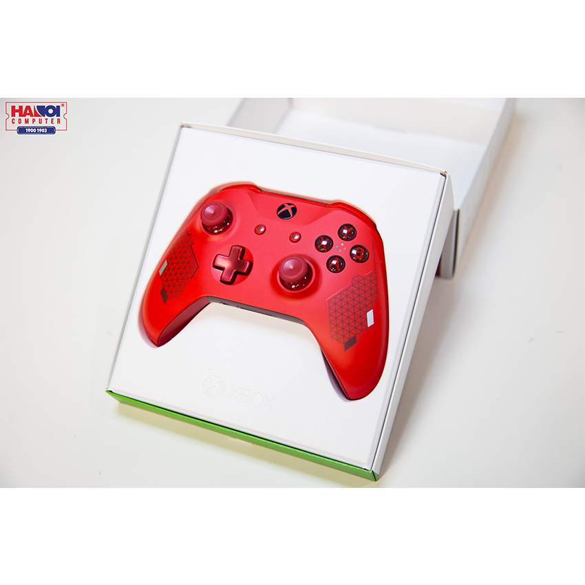 Tay cầm chơi game không dây Xbox One S - Sport Red