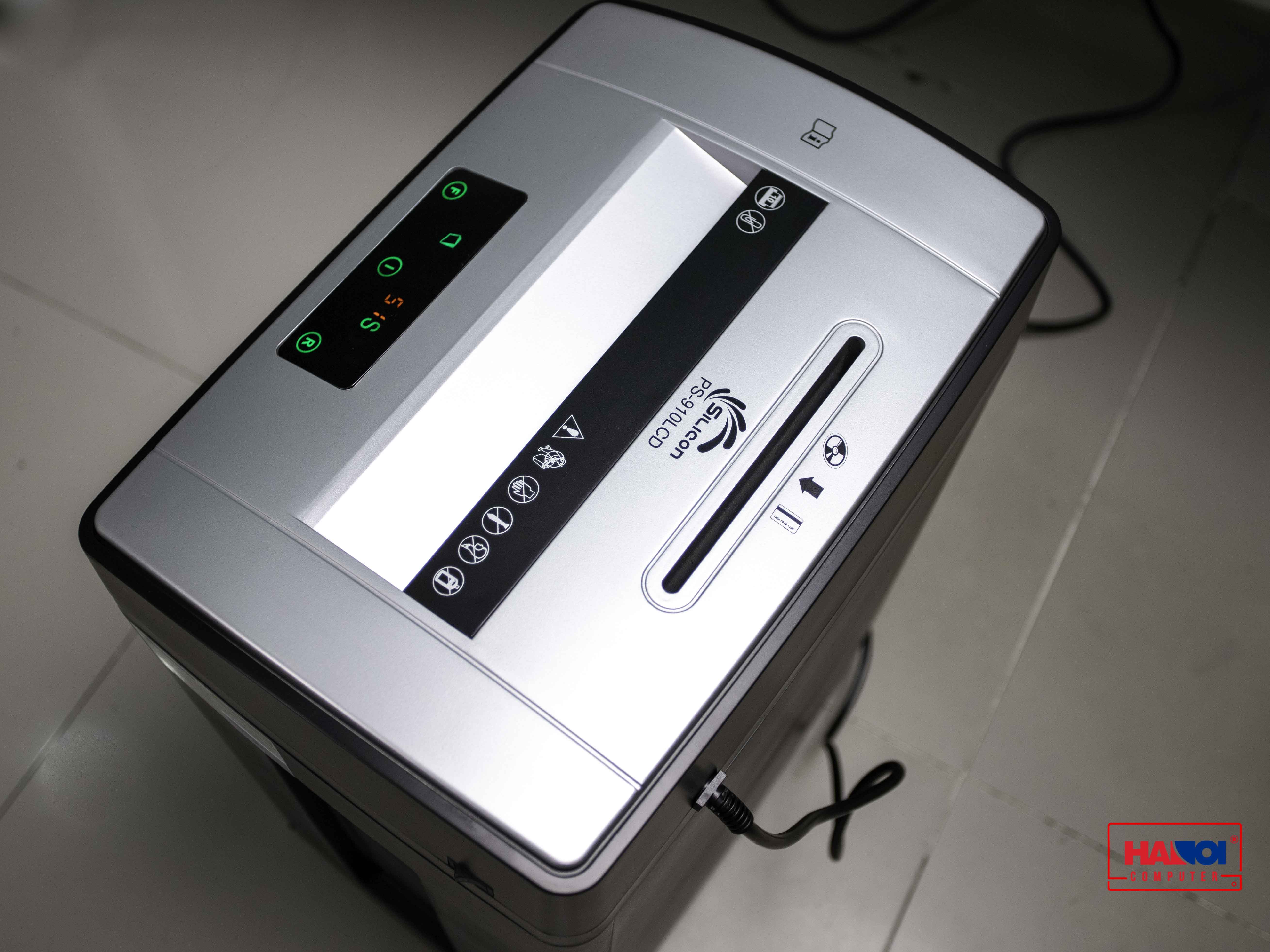 Máy hủy tài liệu Silicon PS 910 LCD