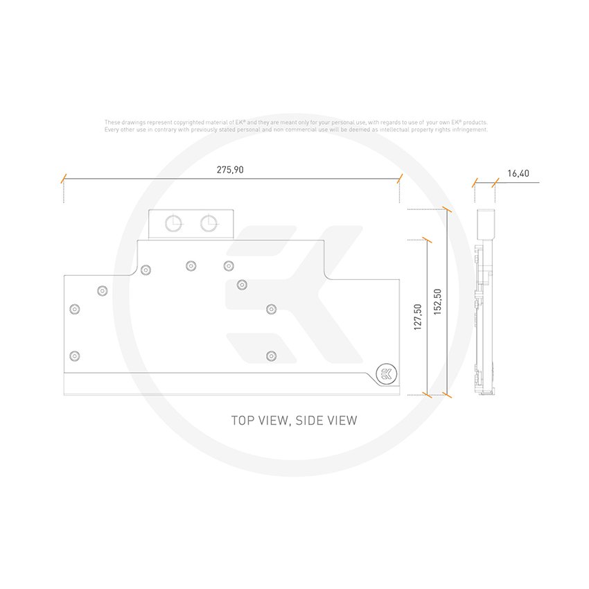 EK-FC Trio RTX 2080 Ti Classic RGB - Nickel+Plexi