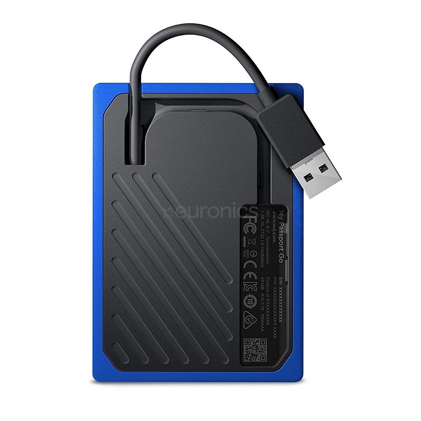 Ổ Cứng Di Động SSD WD My PassPort Go 1TB WDBMCG0010BBT-WESN