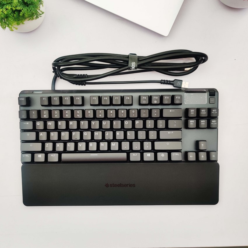 Bàn phím cơ Steelseries Apex 7 TKL Mechanical Blue Switch US (64758)