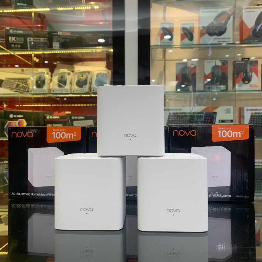Bộ mesh wifi Tenda NOVA MW3 3 Pack chuẩn AC1200Mbps
