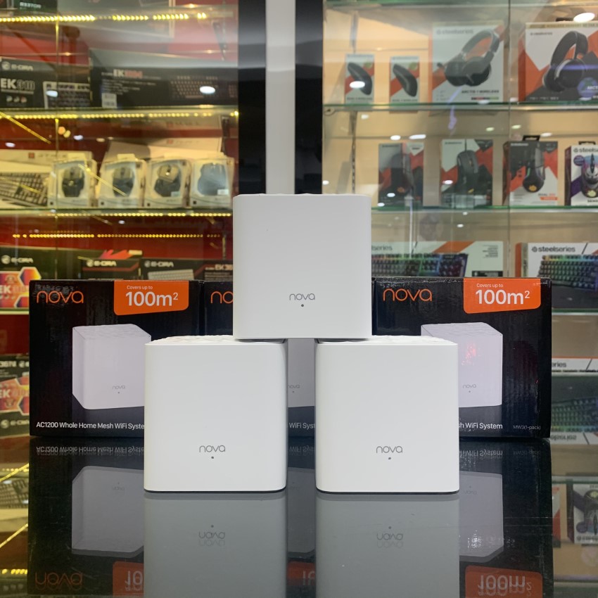 Bộ mesh wifi Tenda NOVA MW3 3 Pack chuẩn AC1200Mbps