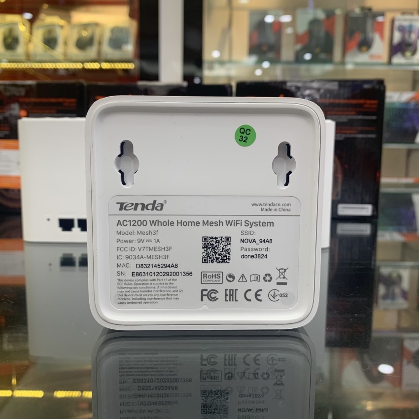 Bộ mesh wifi Tenda NOVA MW3 3 Pack chuẩn AC1200Mbps