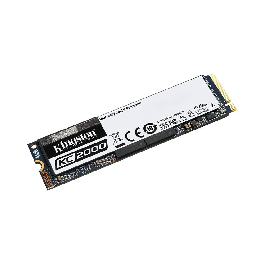 SSD Kingston SKC2000 250GB NVMe M.2 2280 PCIe Gen 3 x 4 (Doc 3000MB/s, Ghi 1100MB/s) -KC2000M8/250G