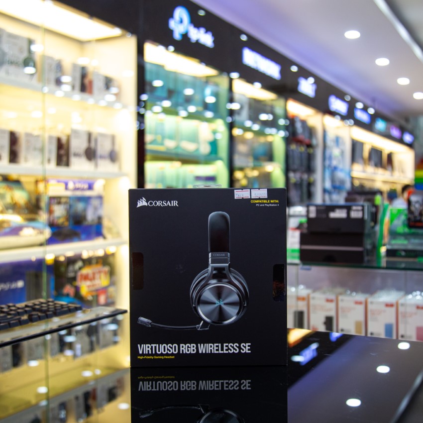 Tai nghe không dây Gaming Corsair Virtuoso RGB SE Gunmetal (CA-9011180-AP)