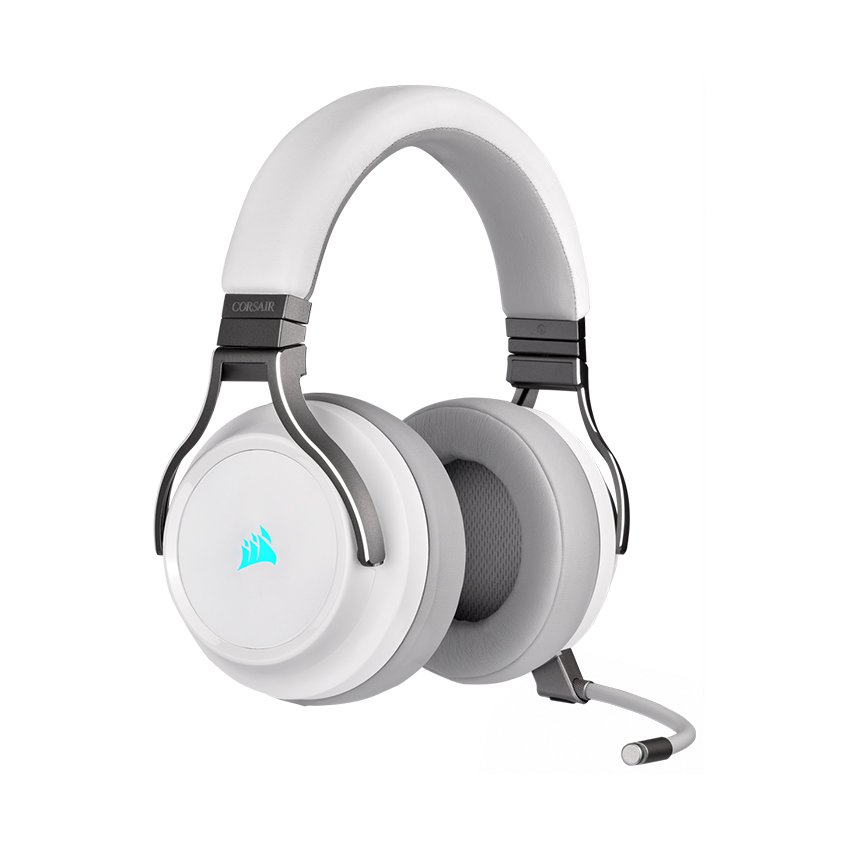 Tai nghe không dây Gaming Corsair Virtuoso RGB White (CA-9011186-AP)