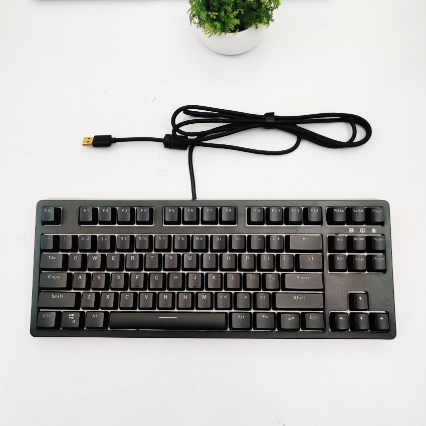 Bàn phím cơ E-Dra EK387 Mechanical Gaming Outemu Brown switch led RGB