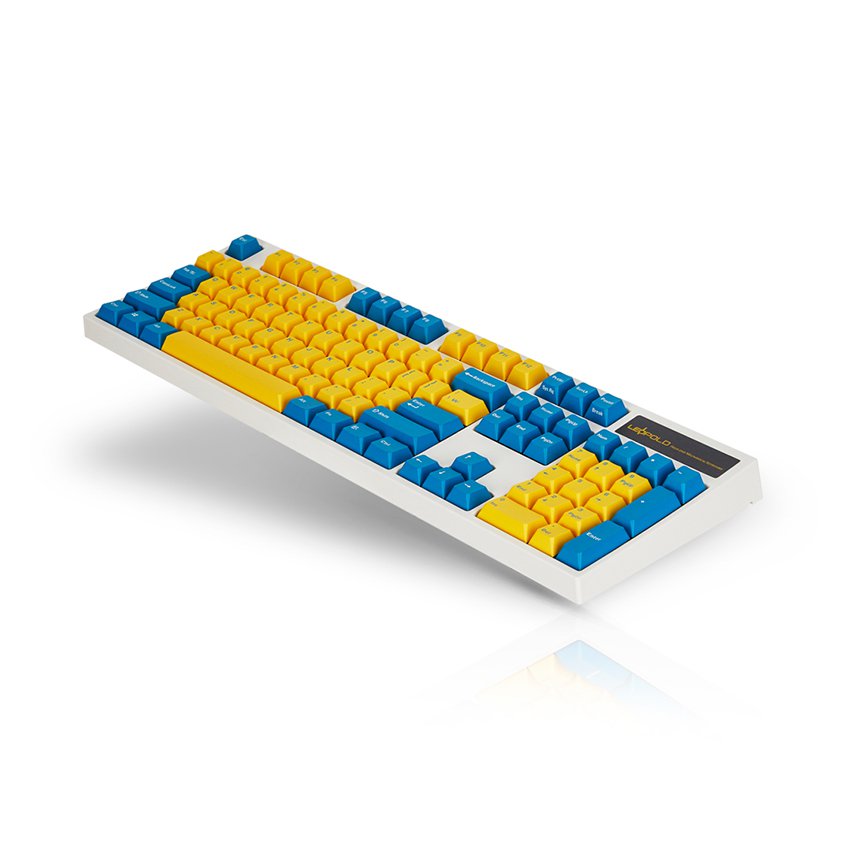 Bàn phím cơ Leopold FC900R PD Sweden White Blue sw