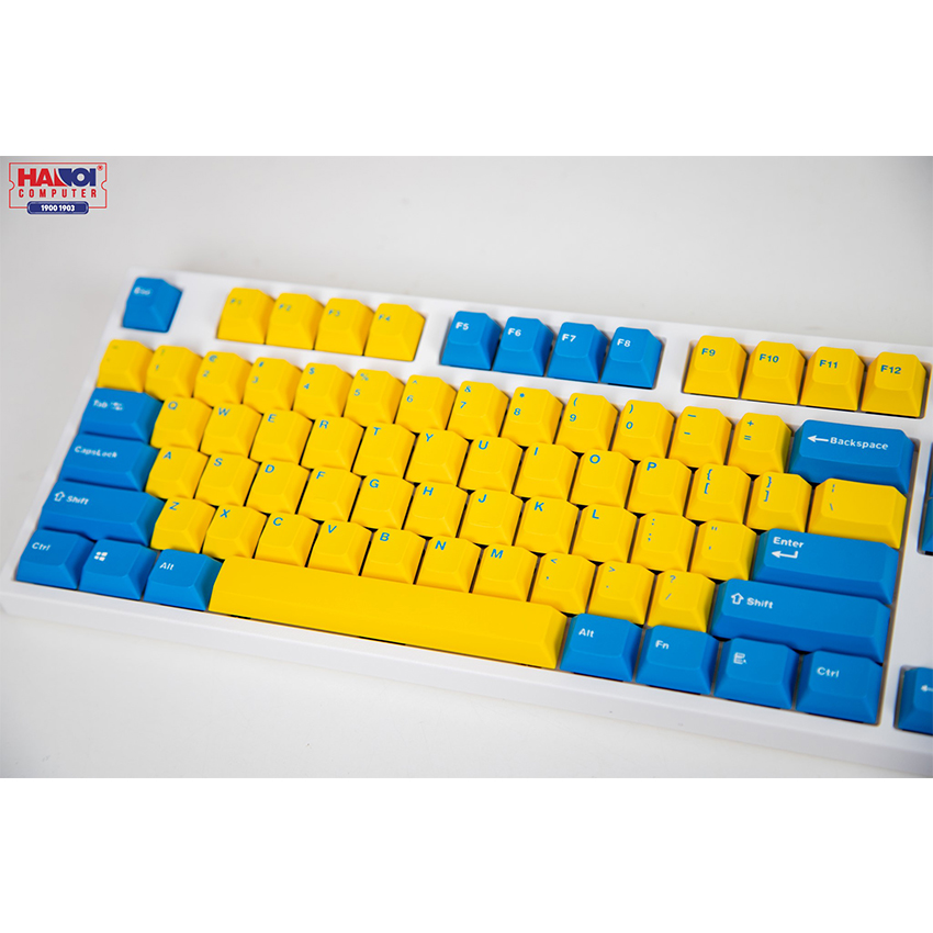Bàn phím cơ Leopold FC900R PD Sweden White Clear sw