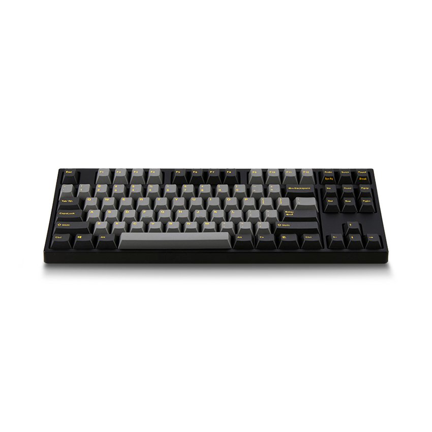 Bàn phím cơ Leopold FC750R PD Dark Gray / Yellow Font PBT Doubleshot Cherry Clear switch