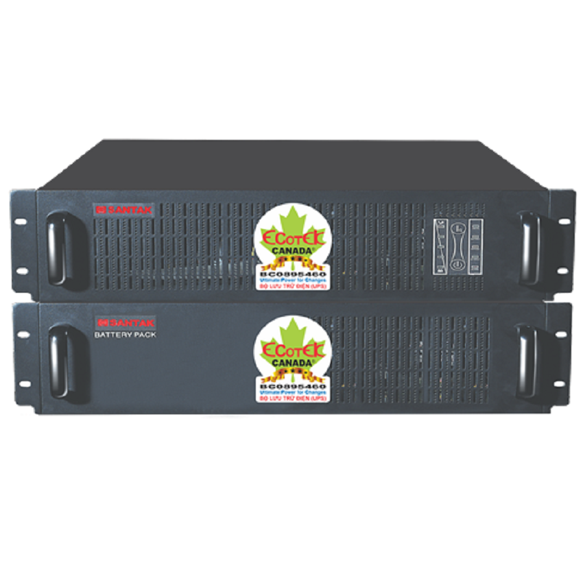 Bộ lưu điện UPS Santak Rack Mount True - Online 2KVA - C2KR