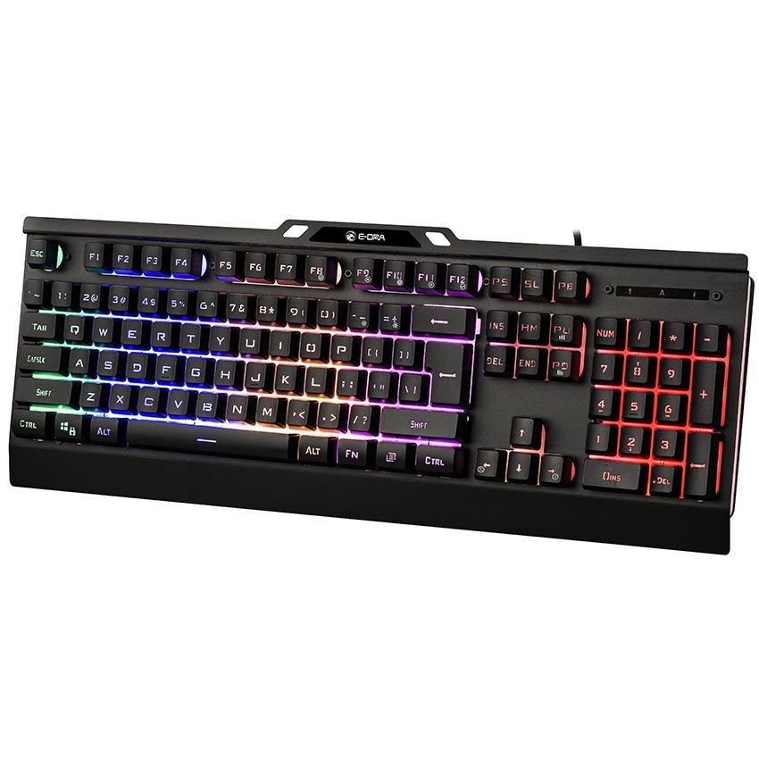 Bàn phím cơ E-Dra EK701 Led USB Black