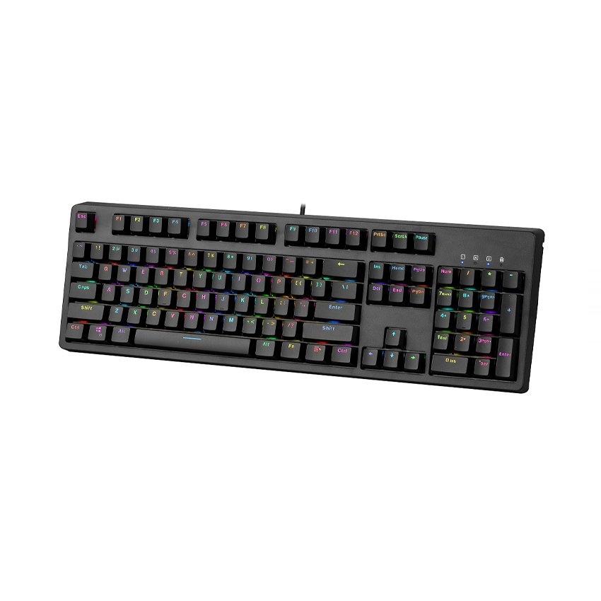 Bàn phím cơ gaming E-Dra EK3104 (USB/Led RGB/Outemu Red sw)