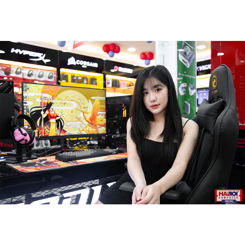 Ghế Chơi Game E-Dra Citizen Black/Black (EGC200)