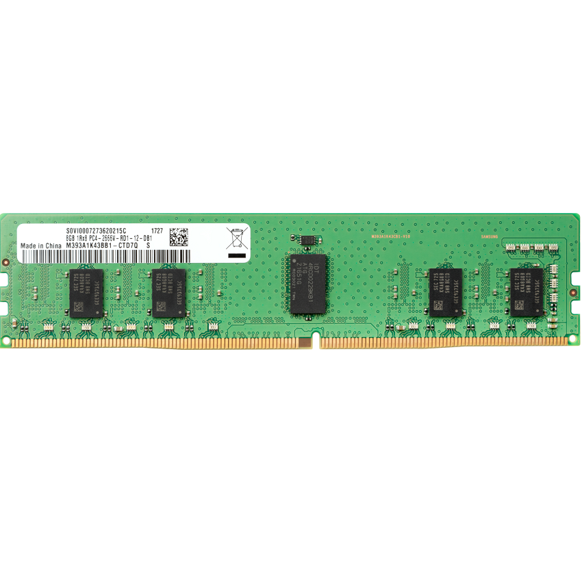 RAM DDR4 HP 8GB DDR4-2666 (1x8GB) ECC Reg RAM (1XD84AA)