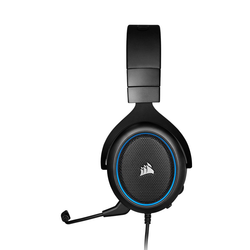 Tai nghe Gaming Corsair HS50 PRO Stereo Blue