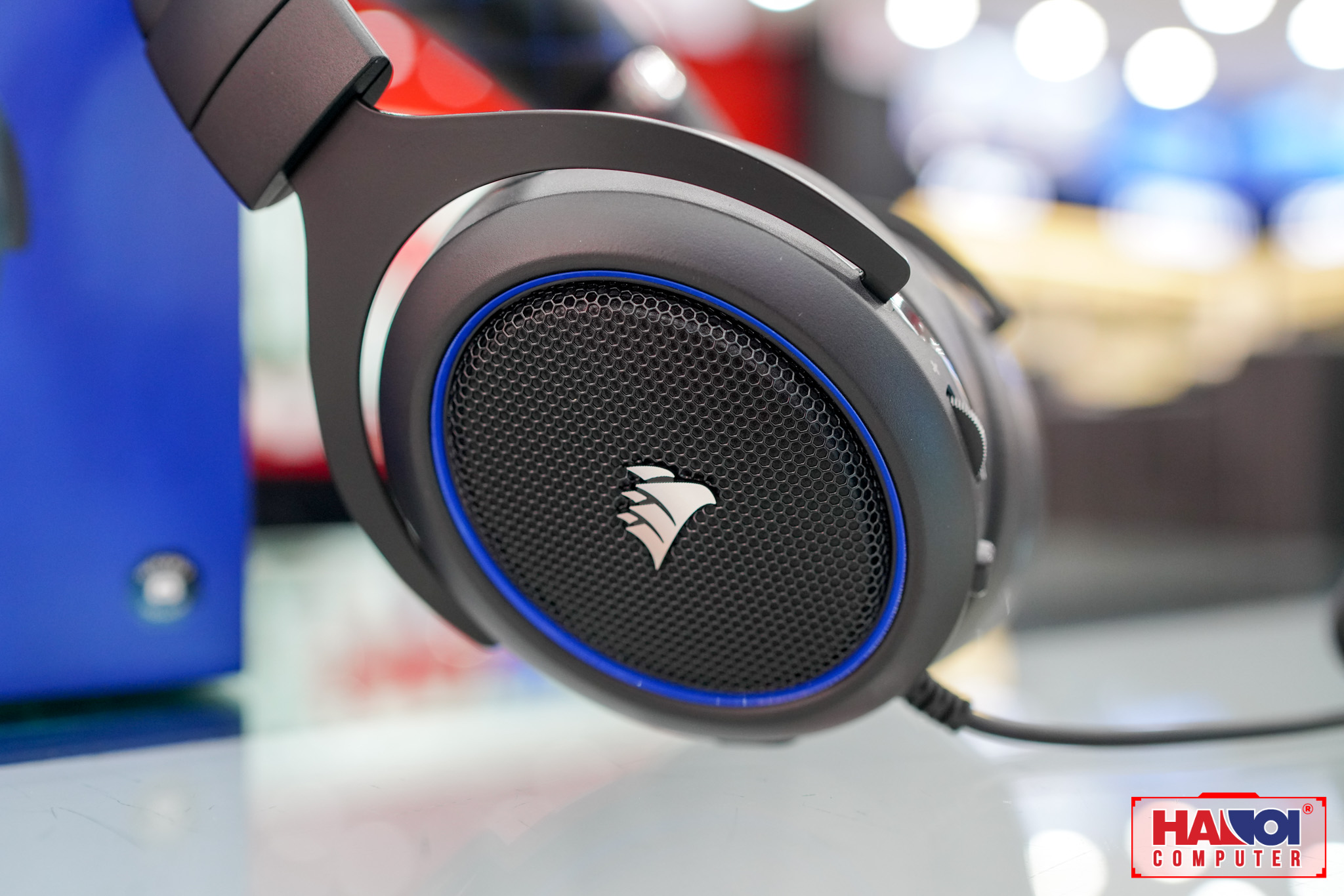 Tai nghe Gaming Corsair HS50 PRO Stereo Blue