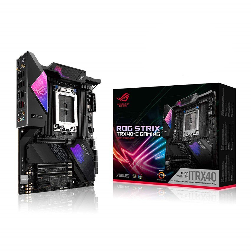 Mainboard ASUS ROG STRIX TRX40-E GAMING (AMD TRX40, Socket sTRX4, E-ATX, 8 khe RAM DDR4)