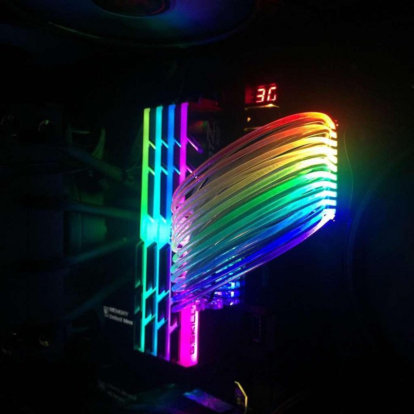 Dây nối dài 24pin RGB Ambino Rainpow (Chưa bao gồm bộ điều khiển)