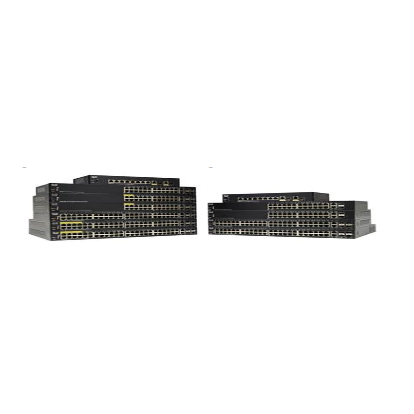 Switch Cisco SF352-08-K9-EU 8-port 10/100 Managed Switch + 2 Gigabit copper/SFP combo