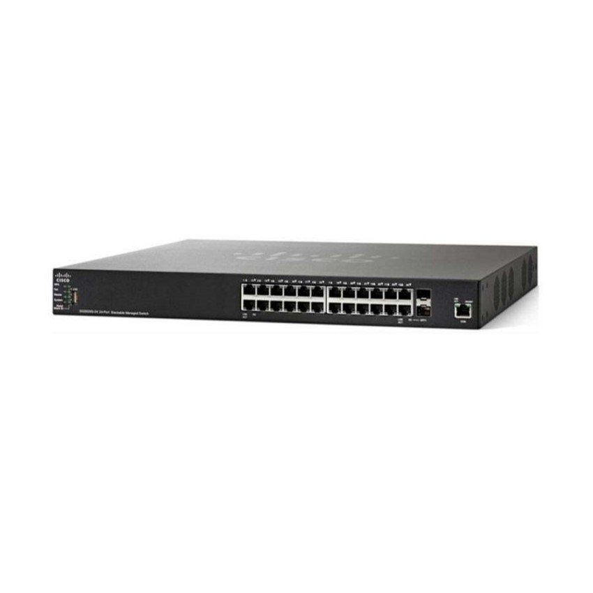 Switch Cisco  SF350-24-K9-EU 24 10/100 ports + 2 Gigabit copper/SFP combo + 2 SFP ports